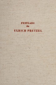 Cover of: Festgabe für Ulrich Pretzel zum 65. Geburtstag by Simon, Werner