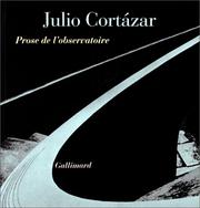 Cover of: Prose de l'observatoire by Julio Cortázar