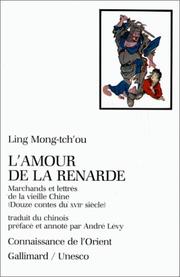 Cover of: L'amour de la renarde