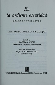 Cover of: En la ardiente oscuridad by Antonio Buero Vallejo