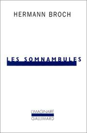 Cover of: Les somnambules by Hermann Broch