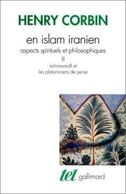 Cover of: En Islam iranien by Corbin, Henry.