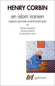 Cover of: En Islam iranien by Corbin, Henry.