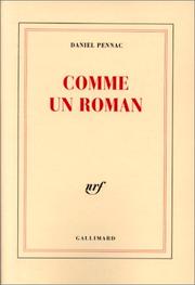 Cover of: Comme un roman by Daniel Pennac