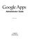 Cover of: Google Apps