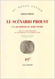 Cover of: Le Scénario Proust : A la recherche du temps perdu