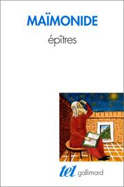 Cover of: Epîtres