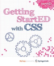 Cover of: Getting StartED with CSS