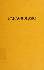 Cover of: Papago music.