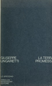 Cover of: La terra promessa by Giuseppe Ungaretti