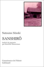 Cover of: Sanshirô