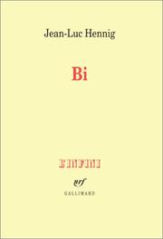 Cover of: Bi: de la bisexualité masculine