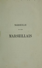 Cover of: Marseille et les marseillais