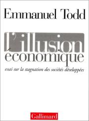 Cover of: L' illusion économique by Emmanuel Todd