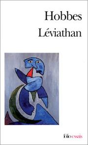 Cover of: Léviathan by T. Hobbes
