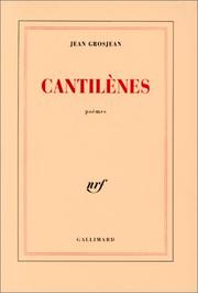 Cover of: Cantilènes: poèmes