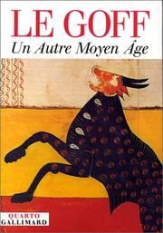 Cover of: Un autre Moyen Age by Jacques Le Goff