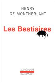 Cover of: Les bestiaires