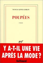 Cover of: Poupées by Nicolas Jones-Gorlin