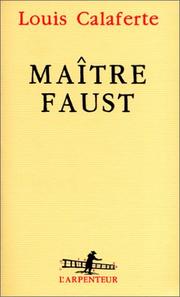 Cover of: Maître Faust