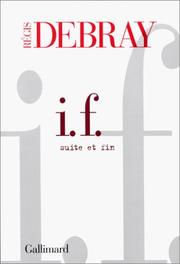 Cover of: i.f. suite et fin