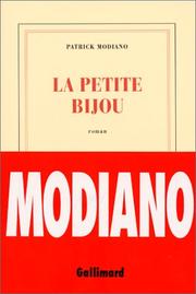 Cover of: La Petite Bijou by Patrick Modiano
