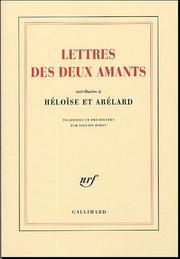 Cover of: Lettres des deux amants by Peter Abelard