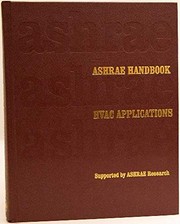 Cover of: 2019 ASHRAE Handbook - HVAC Applications