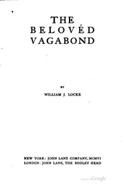 Cover of: The belovéd vagabond