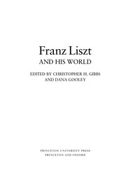 Cover of: Franz Liszt and his world
