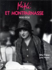 Kiki et Montparnasse by Billy Klüver, Julie Martin