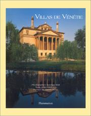 Cover of: Villas de Vénétie by Peter Lauritzen, Reinhart Wolf, Sir Harold Acton