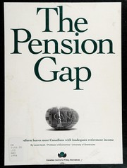 Cover of: The pension gap by Louis Ascah