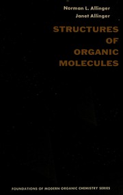 Cover of: Structures of organic molecules