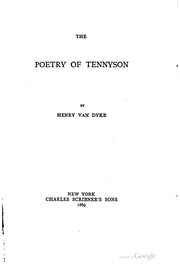 Cover of: The poetry of Tennyson