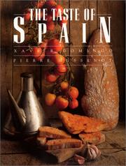Cover of: The Taste of Spain by Xavier Domingo