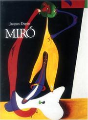 Cover of: Miro by Jacques Dupin