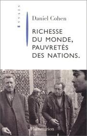 Cover of: Richesse du monde, pauvretés des nations