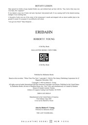 Cover of: Eridahn