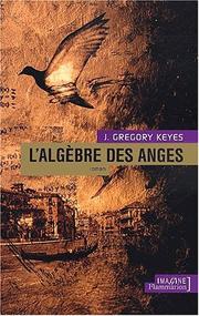 Cover of: L'algebre des anges