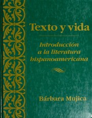 Cover of: Texto y vida. by Bárbara Mujica [editora].
