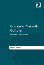 European security culture by Monica Gariup