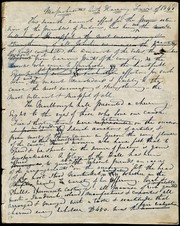 [Notes regarding the] Massachusetts Anti Slavery Fair of 1840 by Maria Weston Chapman