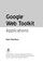 Cover of: Google web toolkit applications