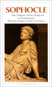 Cover of: Théâtre complet by Sophocles, Robert Pignarre