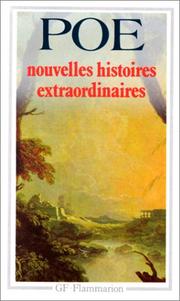 Cover of: Nouvelles histoires extraordinaires