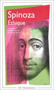Cover of: Ethique démontrée suivant l'ordre géométrique et divisée en cinq parties