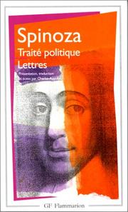 Cover of: Traité politique ; Lettres