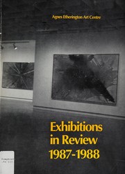 Cover of: Exhibitions in Review, 1987-1988
