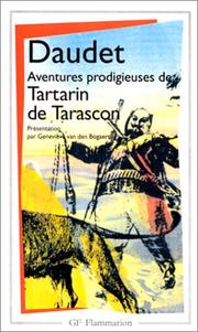 Cover of: Tartarin de Tarascon